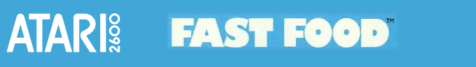 Fast Food logo for Atari 2600